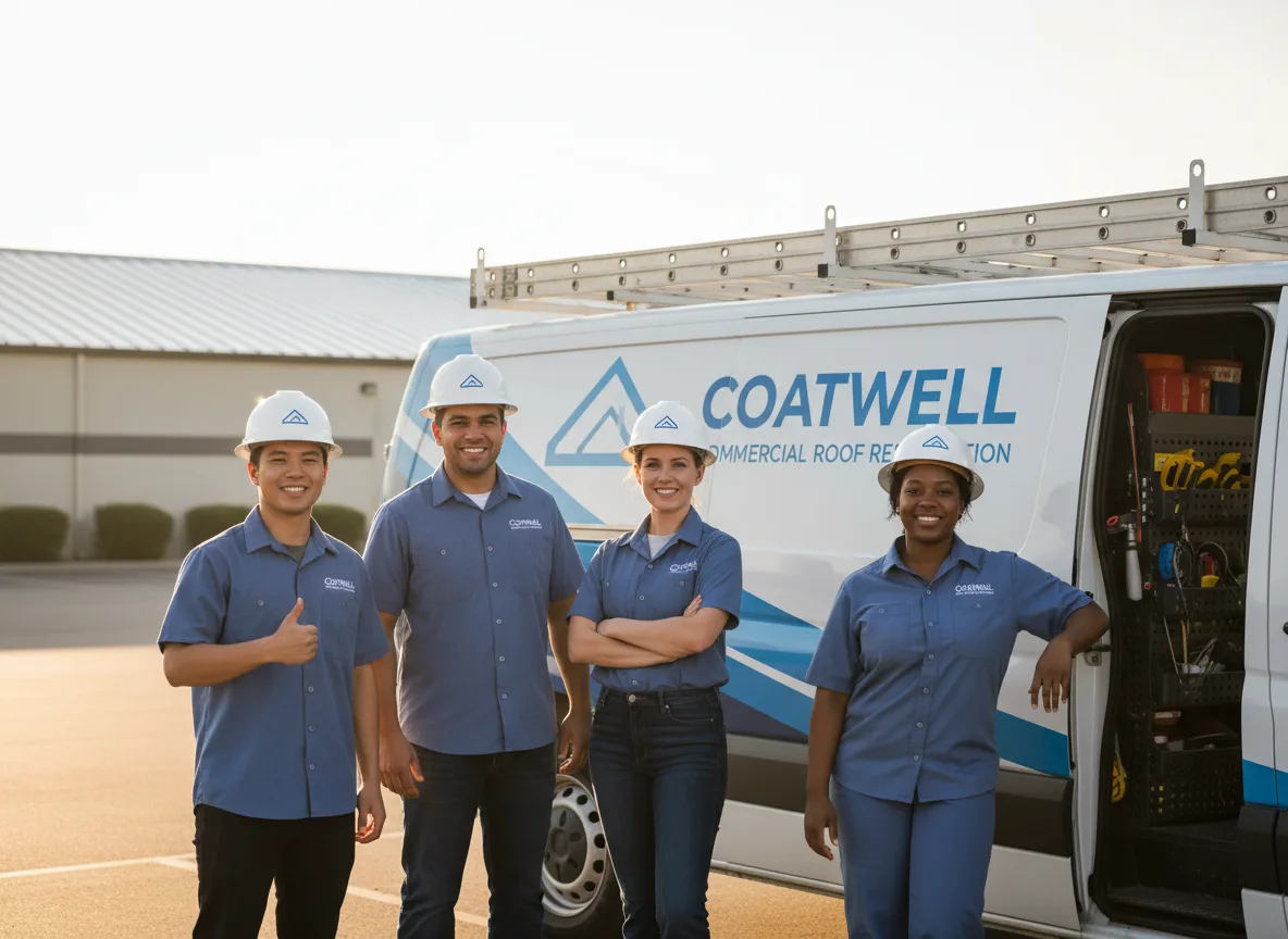 Commercial roof coating company in Pittsville, MD